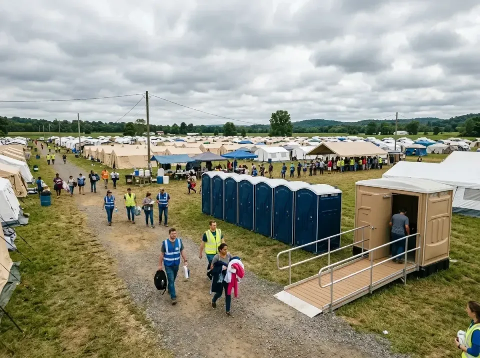 disaster-relief-camp-restrooms-010 — frequently asked questions, Dumpster & Portable Bathrooms Rental in Gary, IN